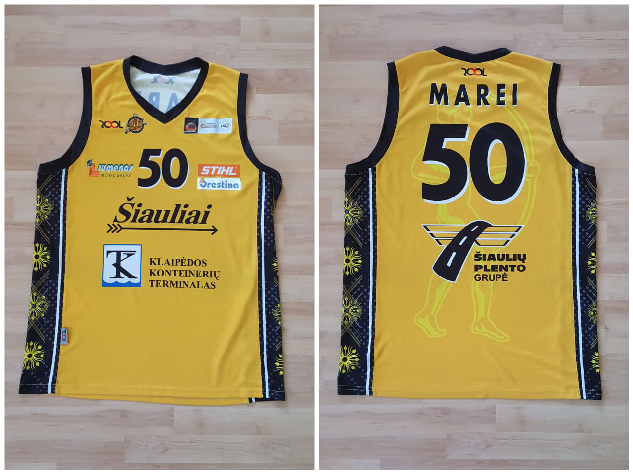 BC Šiauliai. Marškinėliai - Assem Marei (2015-16, LKL)